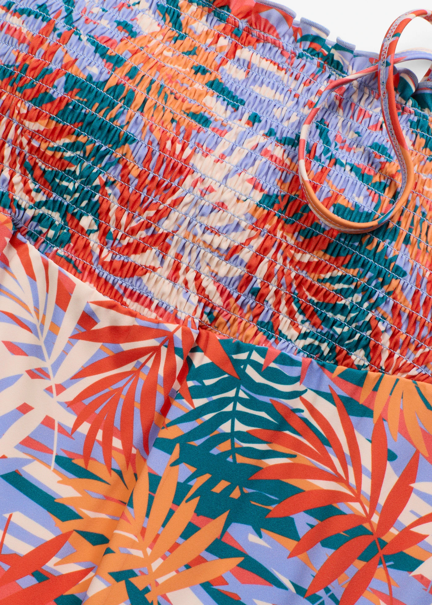 Tankini (2-dlg. set) • petrol-koraal gebloemd • bonprix online shop