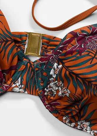 Bikinitop • kaneel gebloemd • bonprix online shop