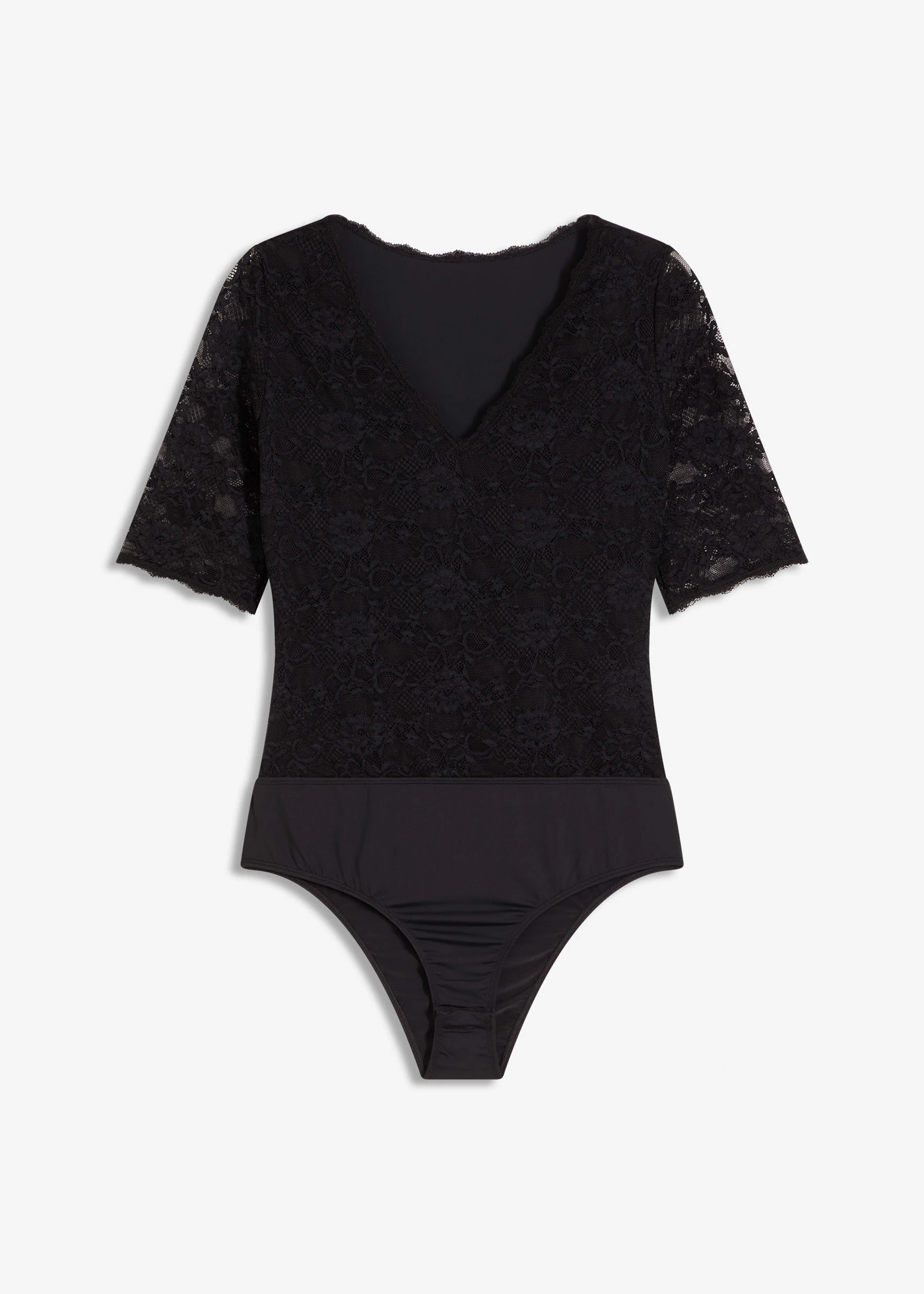 Kanten body • zwart • bonprix online shop