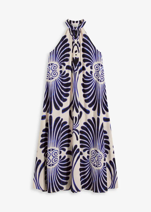 Robe longue et ample en viscose fluide