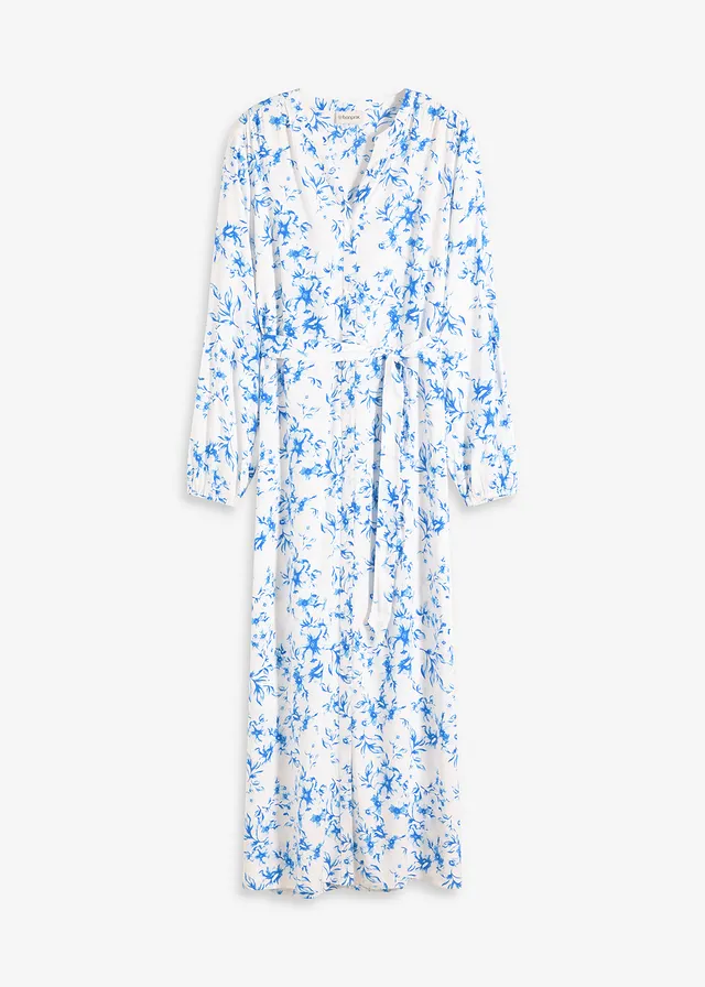 Košeľové šaty s potlačou