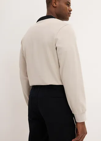 Bermudy bez zapínání • černá + přírodní bílá • bonprix obchod