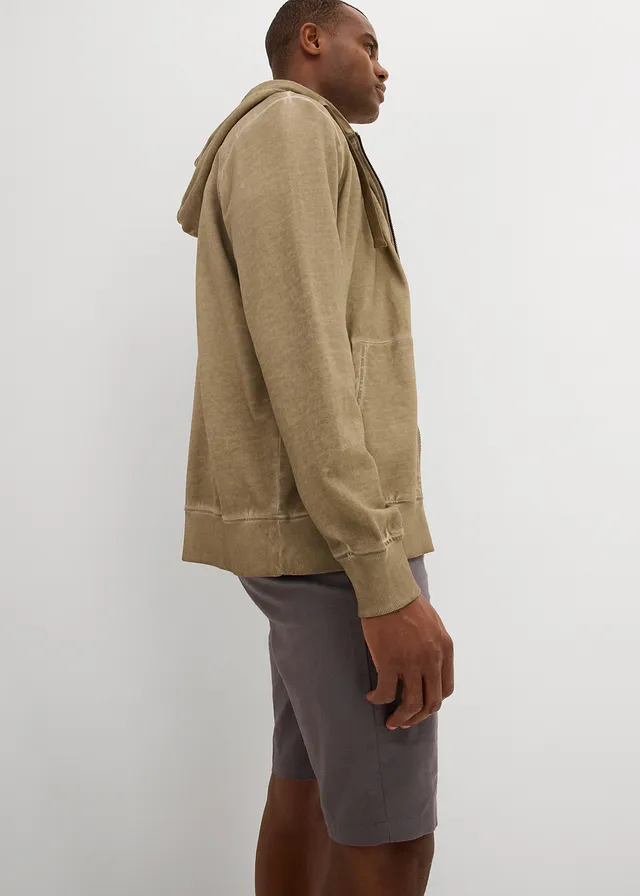 Bermuda chino en lin mélangé, Regular • gris fumé • product-page.page-title-suffix