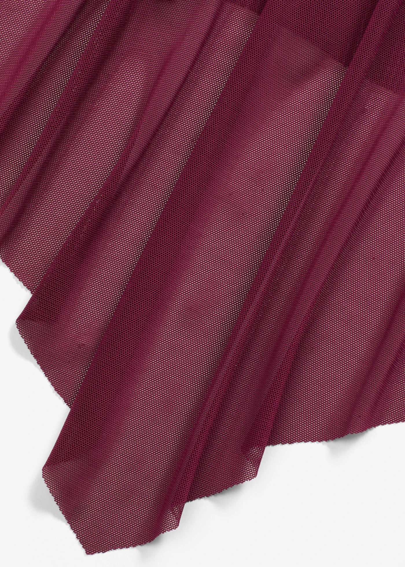 Tankini z prześwitującą siateczką (2 części) • jeżynowy • sklep bonprix