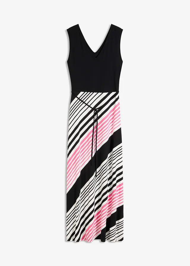 Rochie maxi din amestec moale cu viscoză