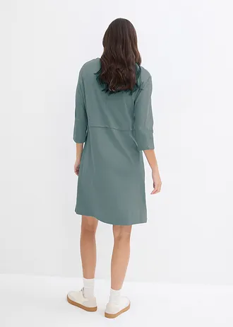 Shirtjurk van biologisch katoen, Kleur: eucalyptusgroen