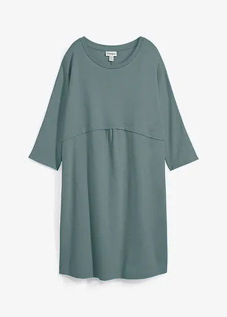 Shirtjurk van biologisch katoen, Kleur: eucalyptusgroen
