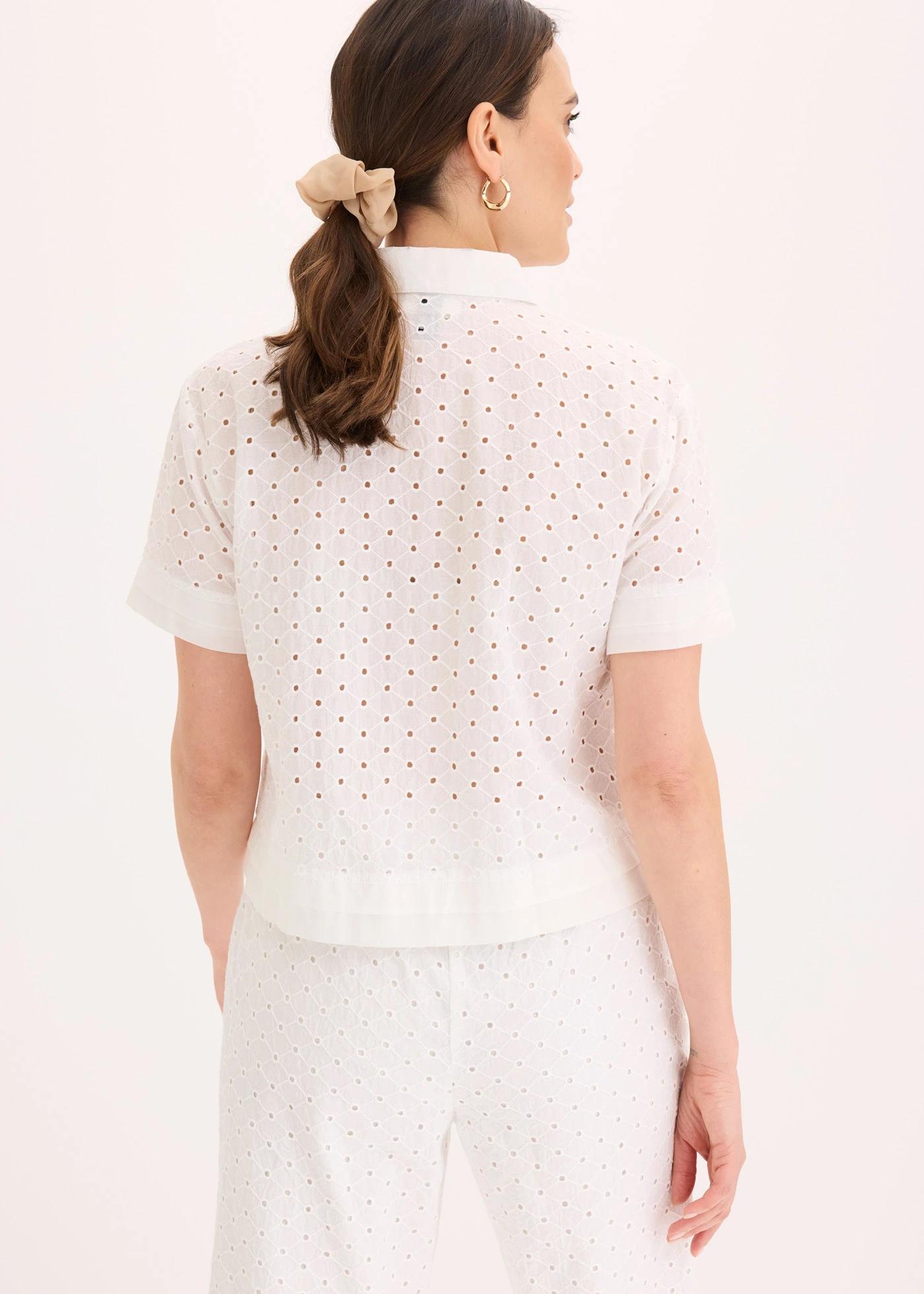 Blouse met broderie anglaise • wolwit • bonprix online shop