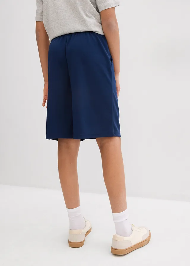 Sport short, regular fit, Kleur: donkerblauw