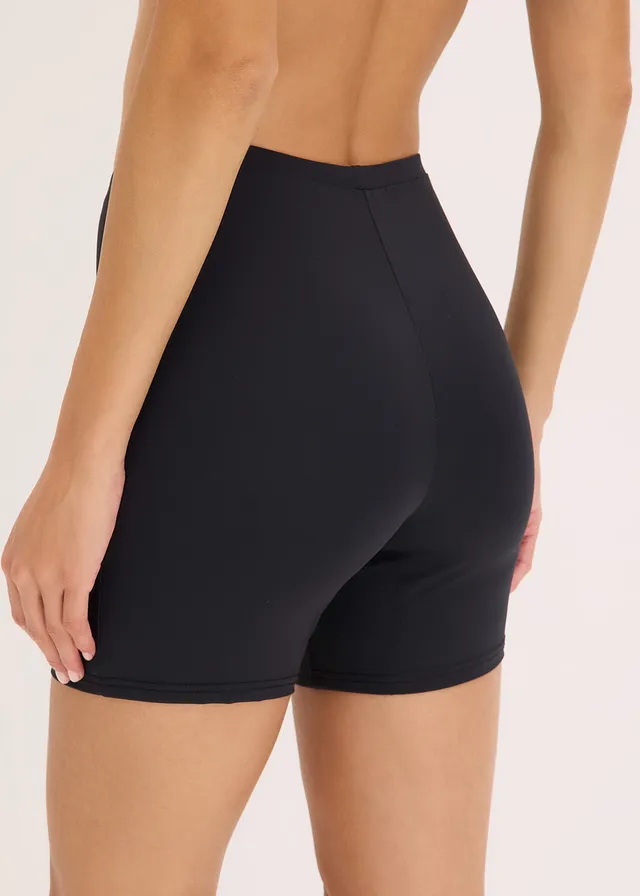Lot de 4 boxers femme mi-longs taille haute • blanc+noir • product-page.page-title-suffix