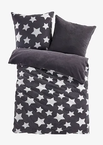 Parure de lit réversible Cashmere Touch motif étoiles