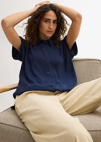 Blouse • donkerblauw • bonprix online shop