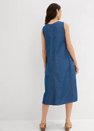 Džínové šaty • modrý denim used • bonprix obchod