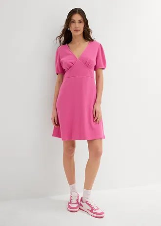 Shirtjurk van puur katoen • lichtfuchsia • bonprix online shop