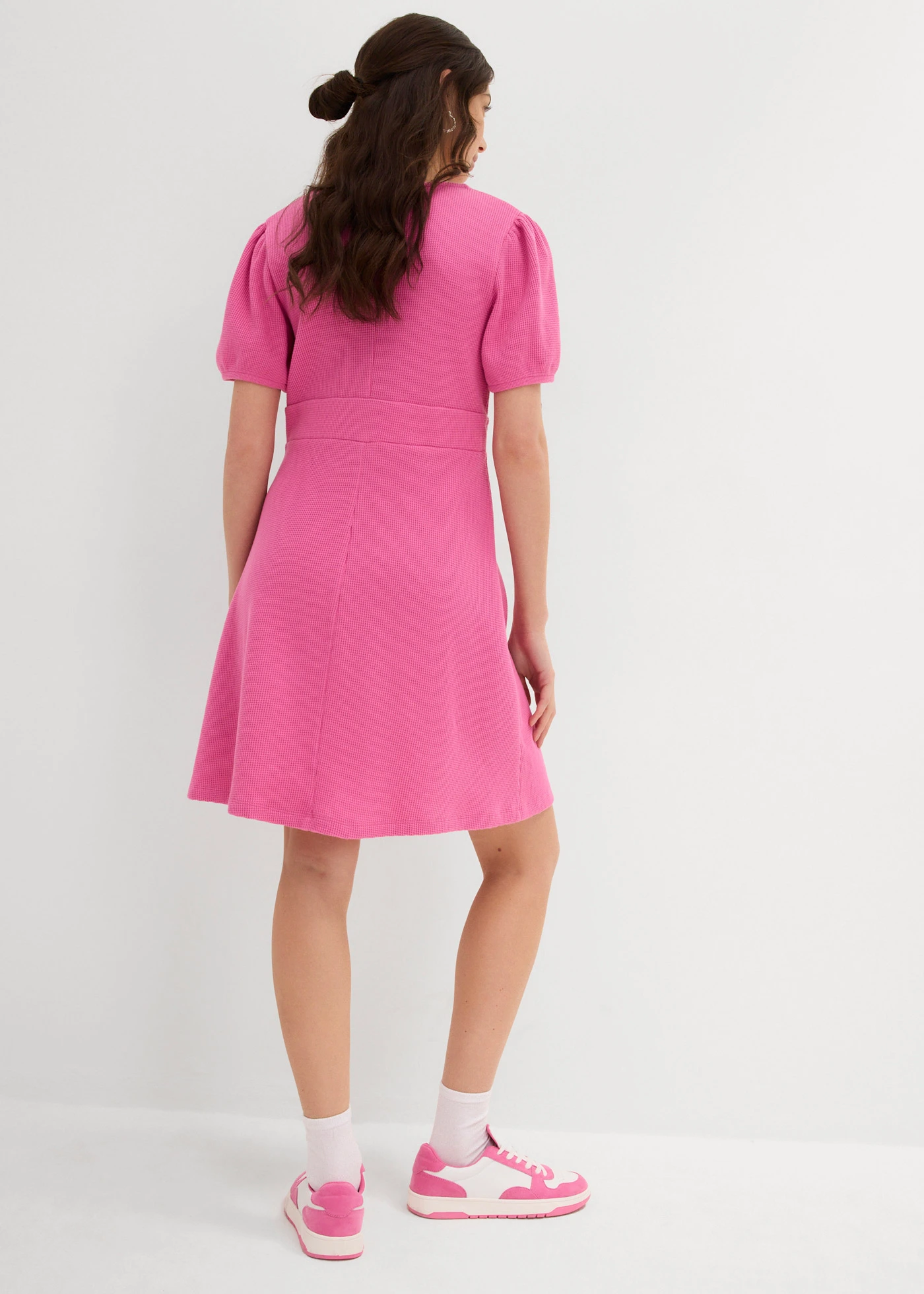 Shirtjurk van puur katoen • lichtfuchsia • bonprix online shop