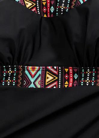 Tankini cu șort de baie (set/ 2 piese) • negru • magazin bonprix