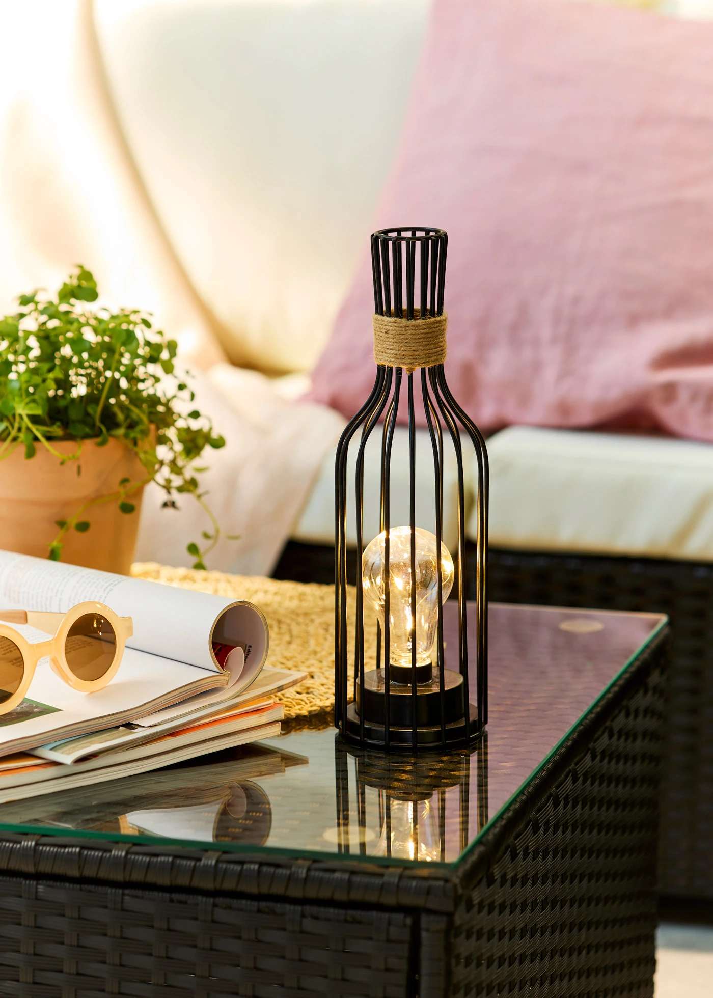 Solar decoratielamp • zwart • bonprix online shop