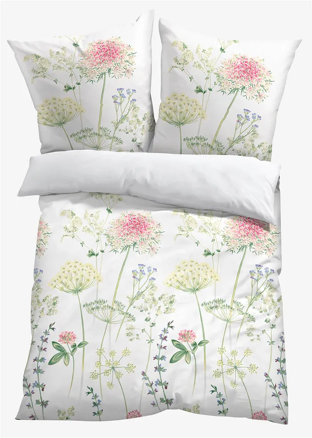 Parure de lit en linon • crème • Boutique bonprix