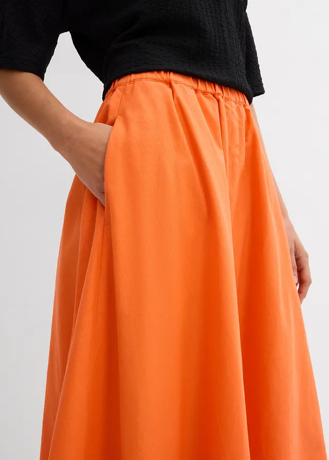 Midirok van een linnenmix • mango • product-page.page-title-suffix