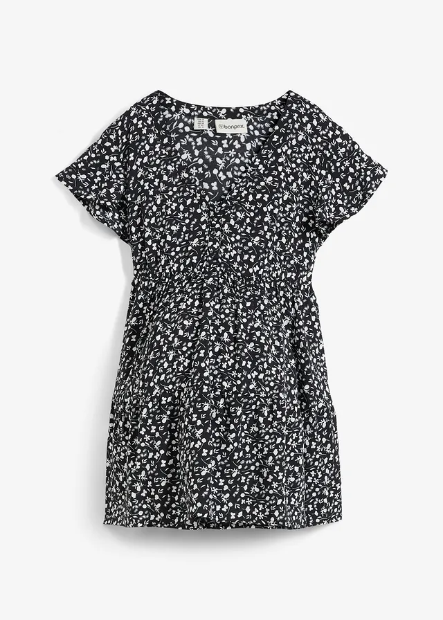 Materská blúzka 2 v 1, z padavej viskózy