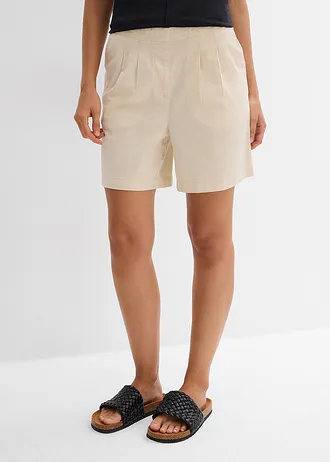 Bermudy z čisté bavlny • šedobéžová • bonprix obchod
