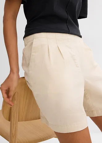 Bermudy z čisté bavlny • šedobéžová • bonprix obchod