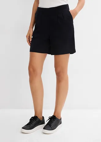 Bermuda van katoen, Kleur: zwart