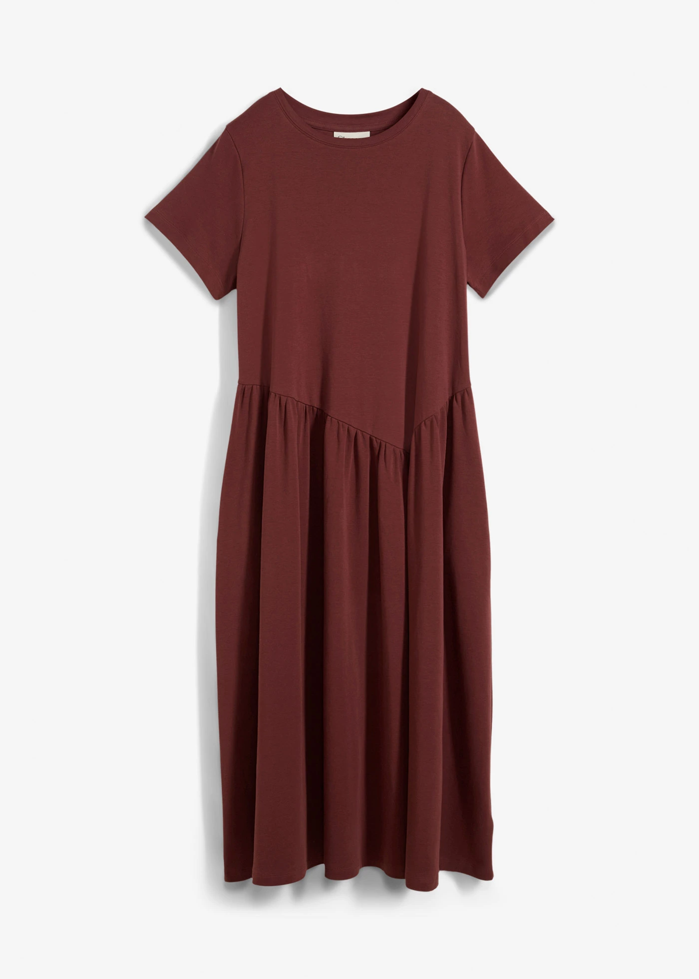 Dzsörzé ruha tiszta bio-pamutból • kávébarna • bonprix áruház