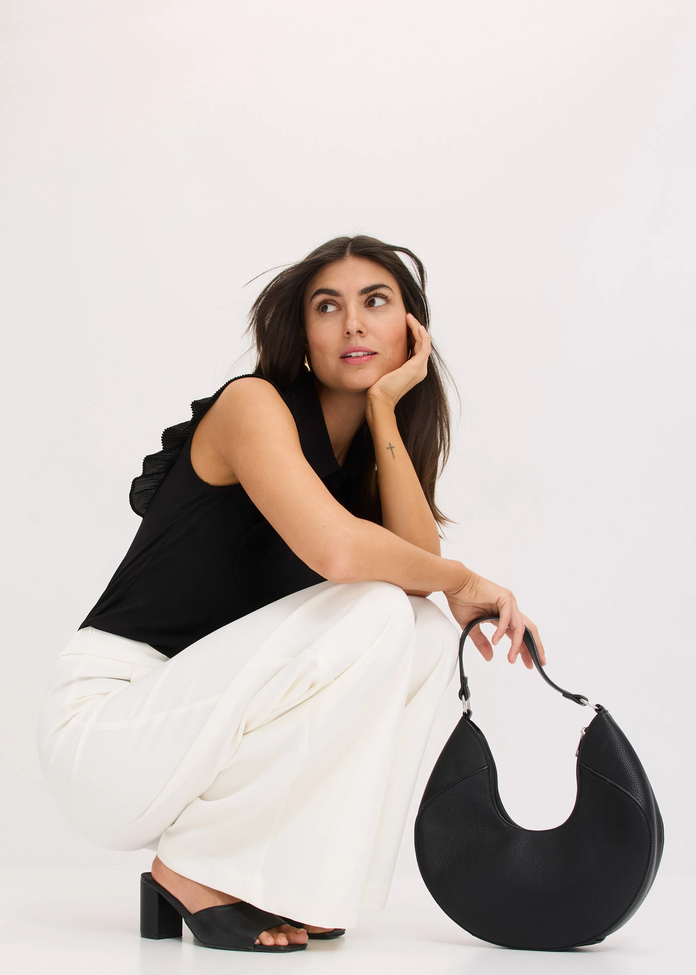 Marlene Dietrich broek • wolwit • bonprix online shop