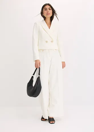 Blazer court • écru • Boutique bonprix