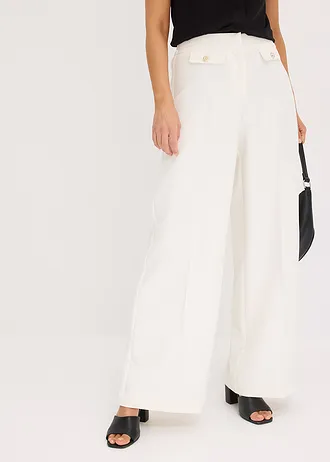 Marlene Dietrich broek • wolwit • bonprix online shop