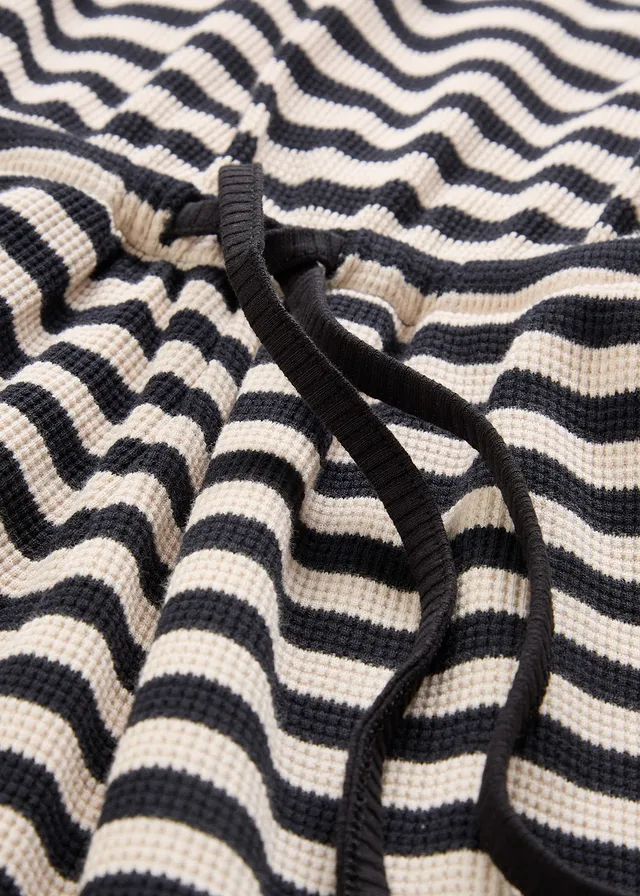Combishort 100% coton • beige sable/noir rayé • product-page.page-title-suffix