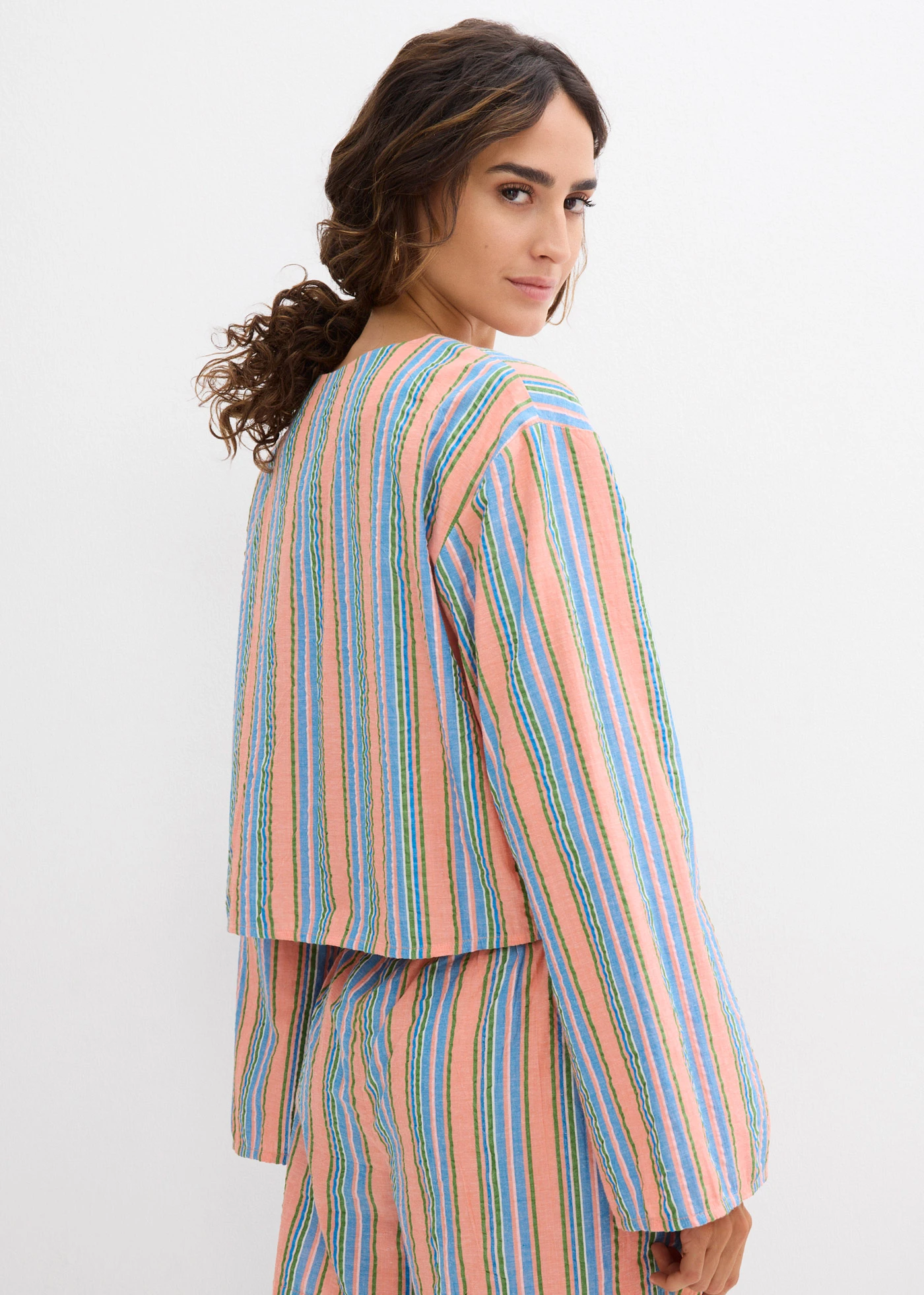 Halenka z čisté bavlny • pestré barvy s proužky • bonprix obchod