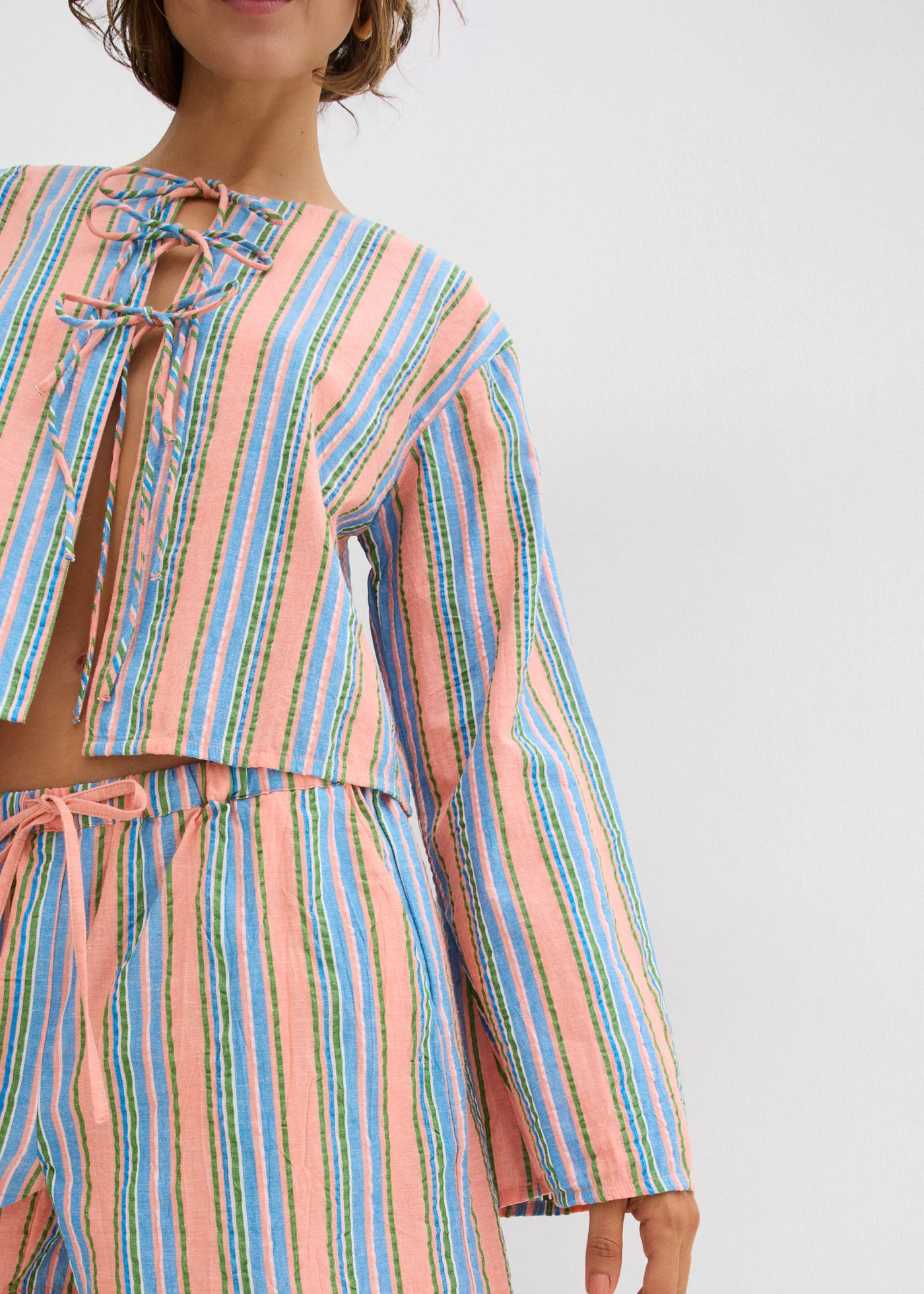 Halenka z čisté bavlny • pestré barvy s proužky • bonprix obchod