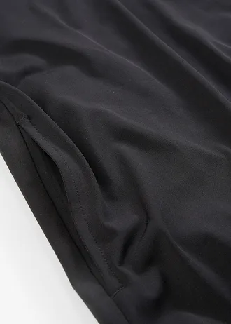 Robe midi trapèze • noir • Boutique bonprix