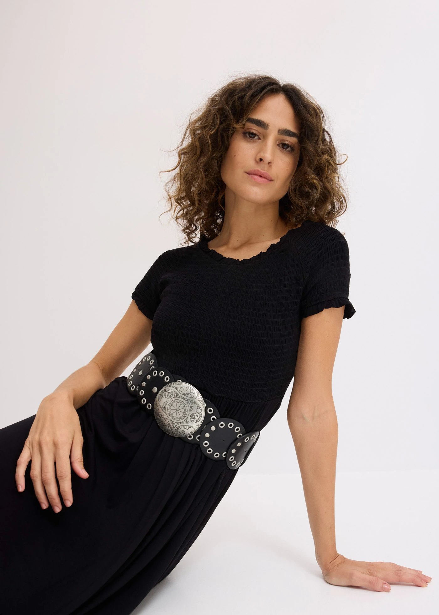 Riem met studs • zwart • bonprix online shop