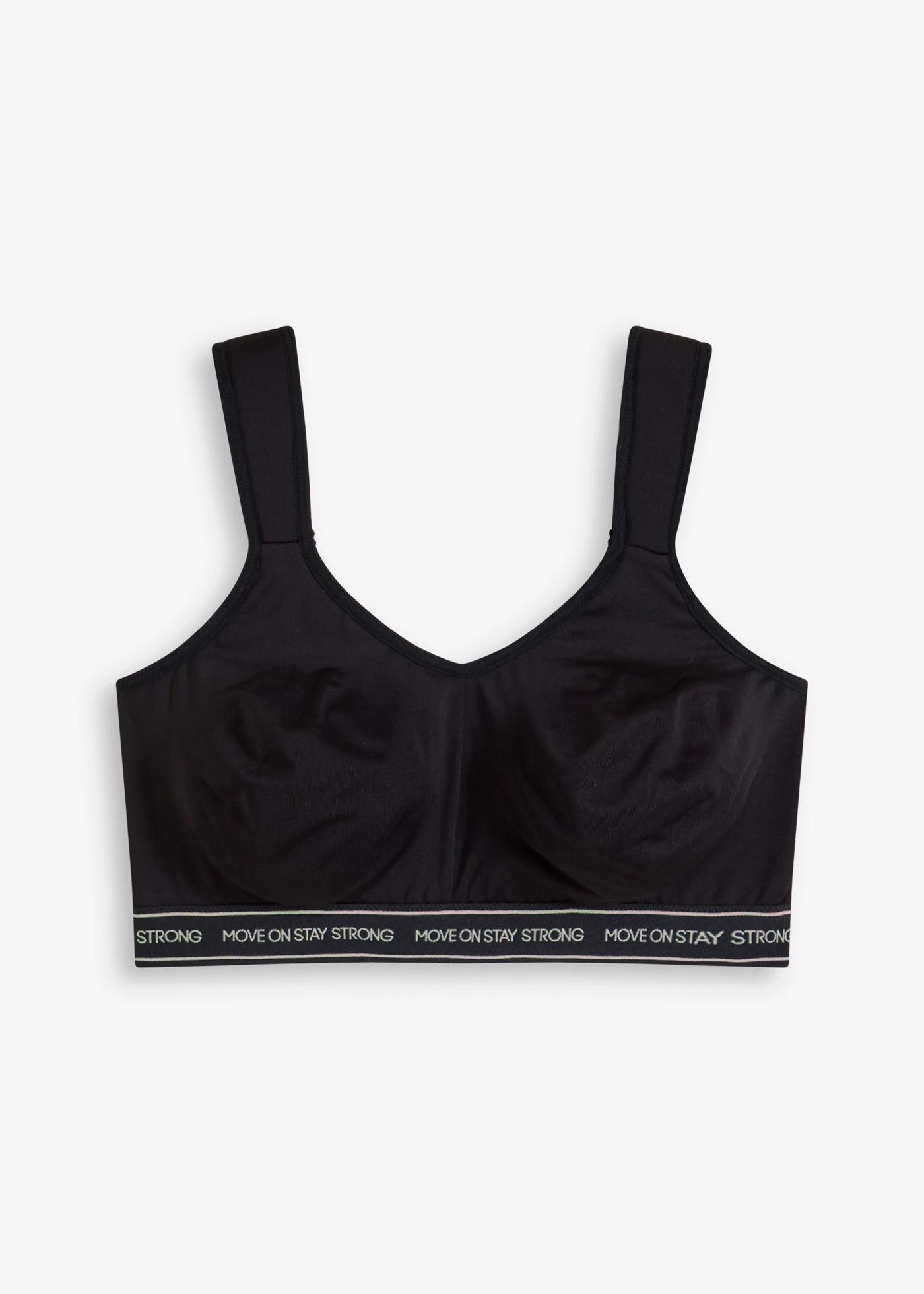 Sport bh, met gemiddelde steun • zwart • bonprix online shop