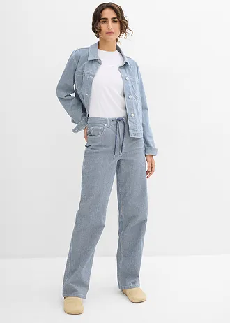 Tanktop met siernaden • wit • bonprix online shop