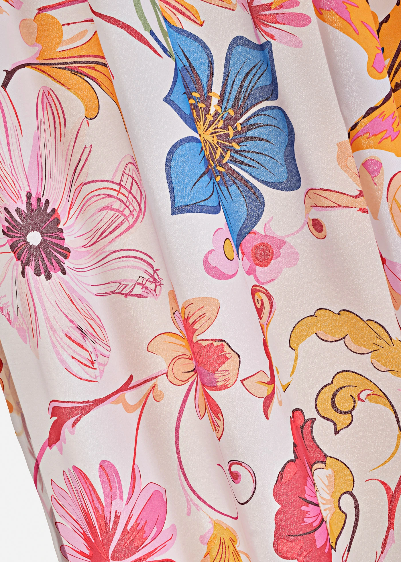 Transparant gordijn van gerecycled polyester (1 stuk) • meerkleurig • bonprix online shop