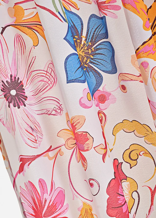 Transparant gordijn van gerecycled polyester (1 stuk) • meerkleurig • bonprix online shop