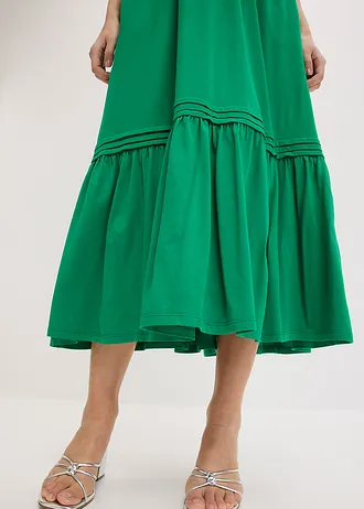 Jersey jurk • edelsteengroen • bonprix online shop