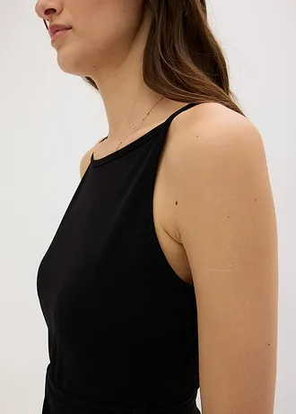 Žerzejové šaty • černá • bonprix obchod