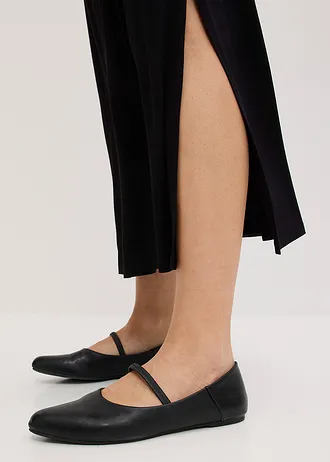 Žerzejové šaty s krajkou • černá • bonprix obchod