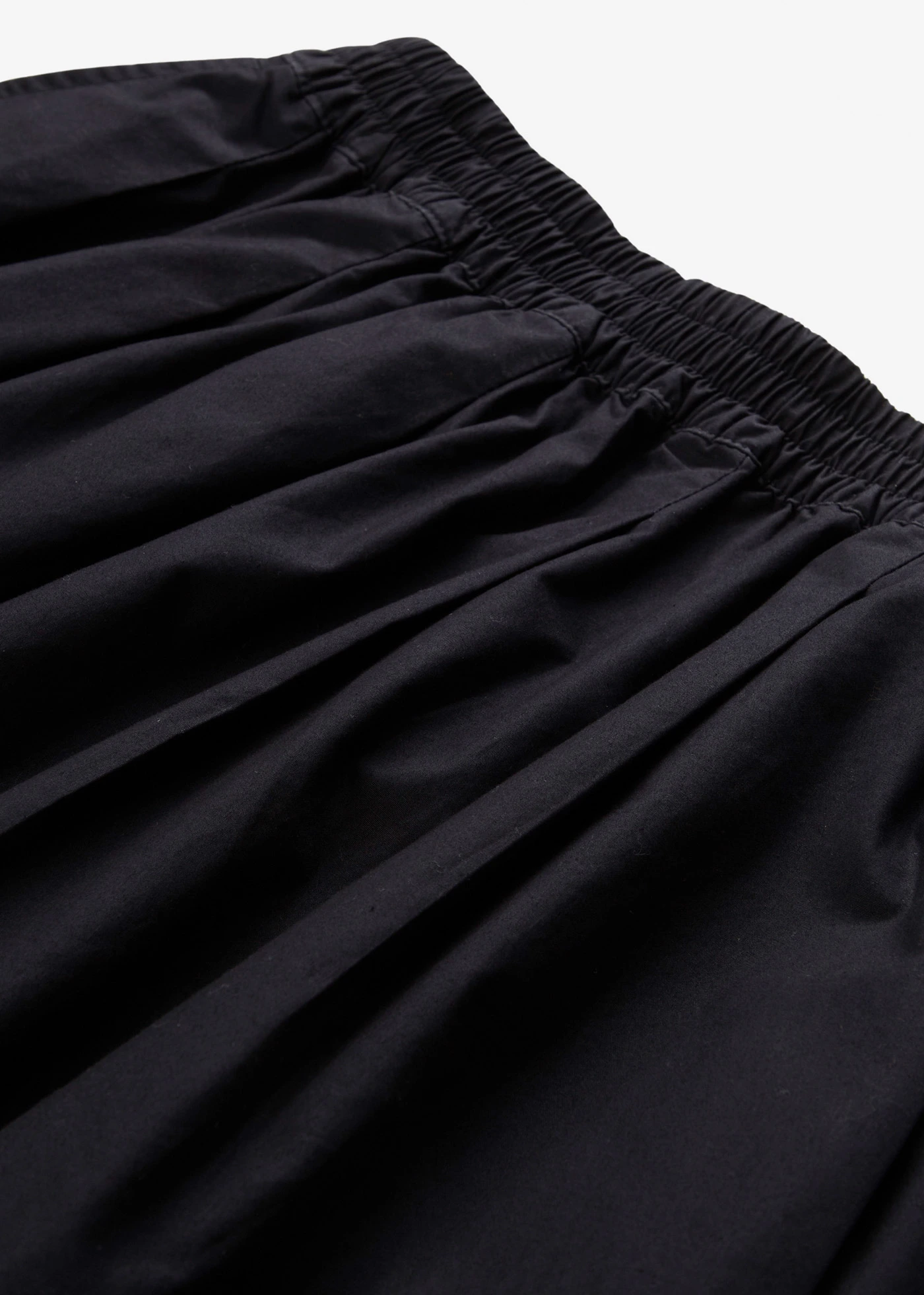 Jupe midi 100% coton • noir • Boutique bonprix