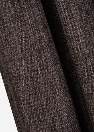 Zastiňující závěs s luxusní strukturou (1 ks v balení) • hnědá • bonprix obchod