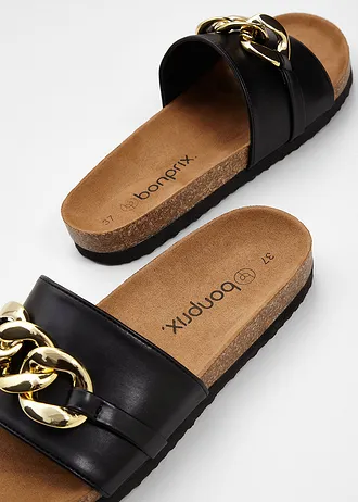 Mules • noir • Boutique bonprix