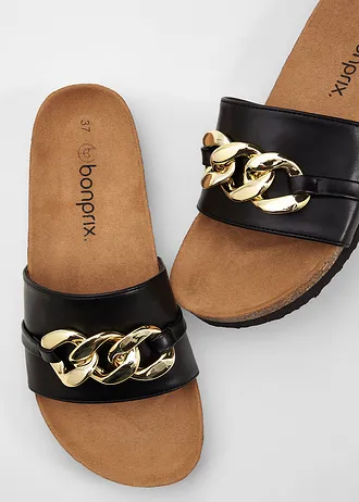 Mules, Couleur: noir