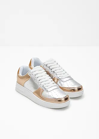 Plateau sneakers • koperkleur/zilverkleur • bonprix online shop