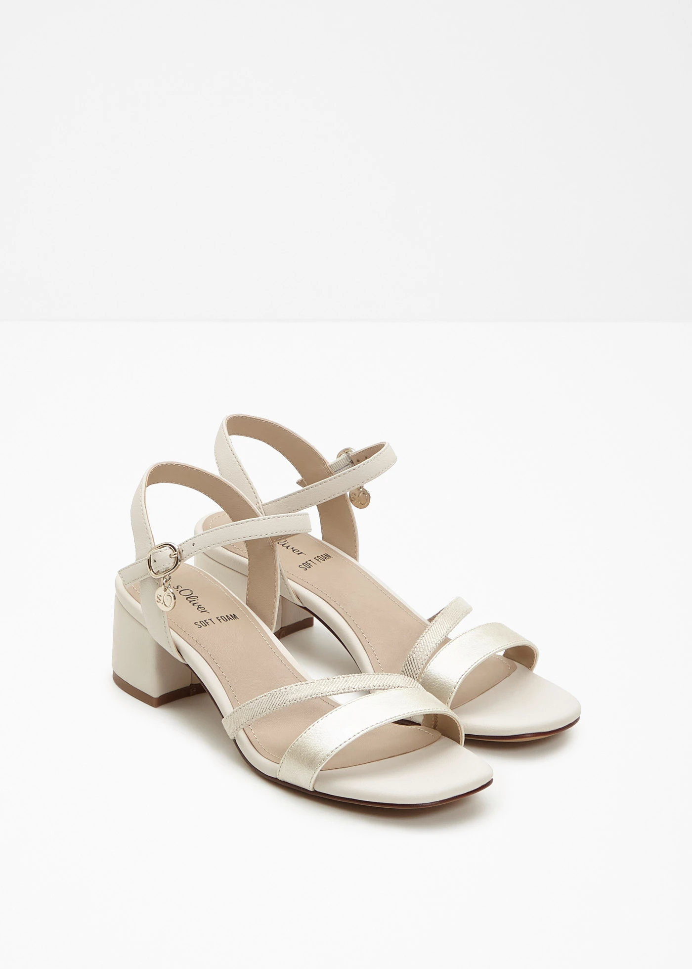 s.Oliver comfort sandaletten • beige • bonprix online shop