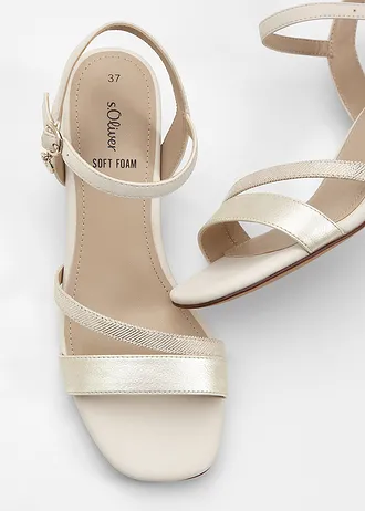 s.Oliver comfort sandaletten • beige • bonprix online shop